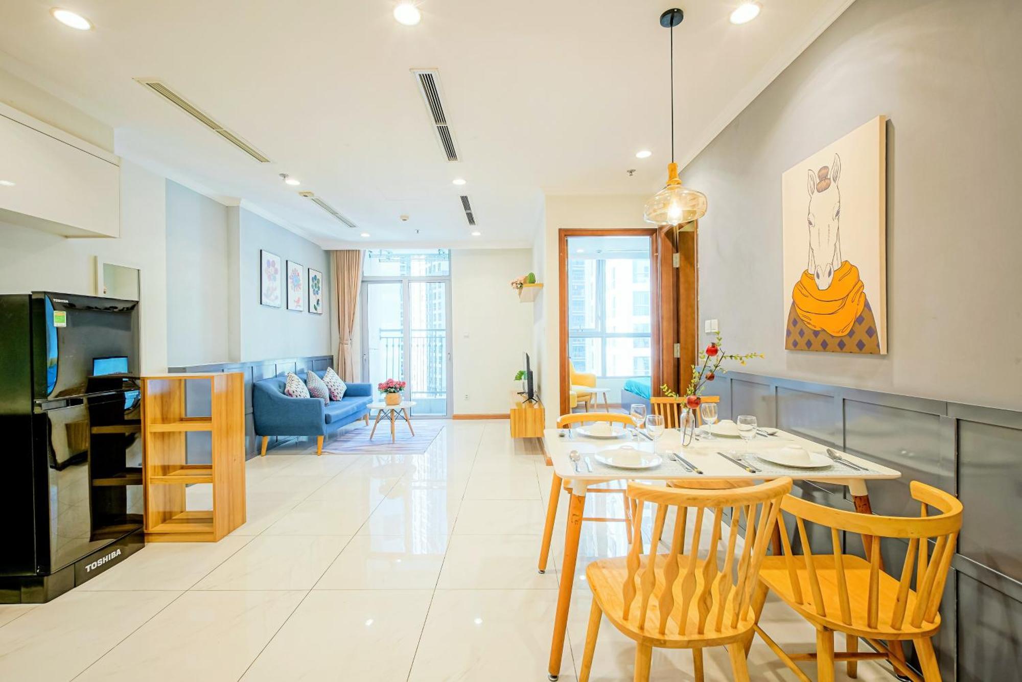 Chalton Suites - Landmark 81 Area, Ice Rink & Grand Park Ho Chi Minh City Exterior photo